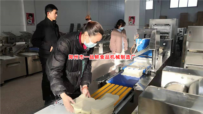 全套自動疊片燴面機